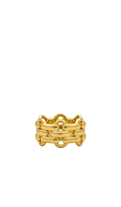 gorjana Brooklyn Statement Ring in Metallic Gold