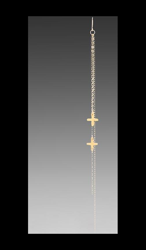 Cross Over Duster Earrings