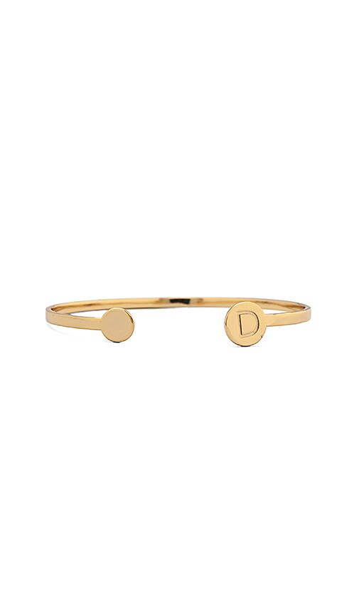 Alphabet Disc Cuff