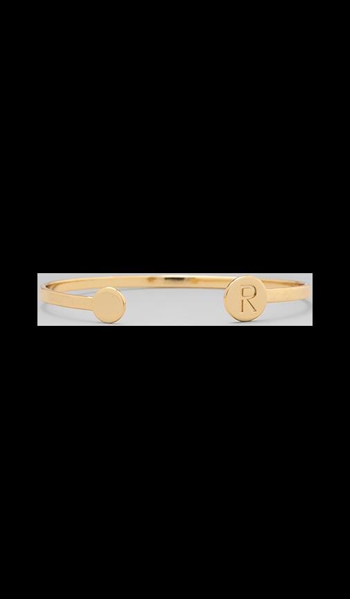 Alphabet Disc Cuff