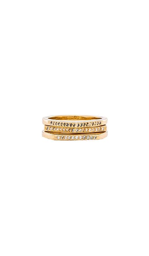 Mila Shimmer Ring Set