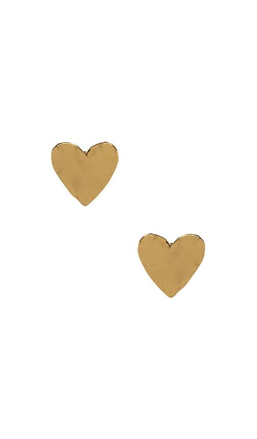 Chloe Heart Studs