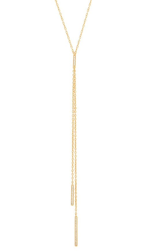 Mave Shimmer Lariat Necklace
