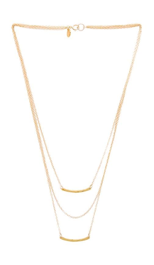 Taner Bar Mini Triple Layer Necklace