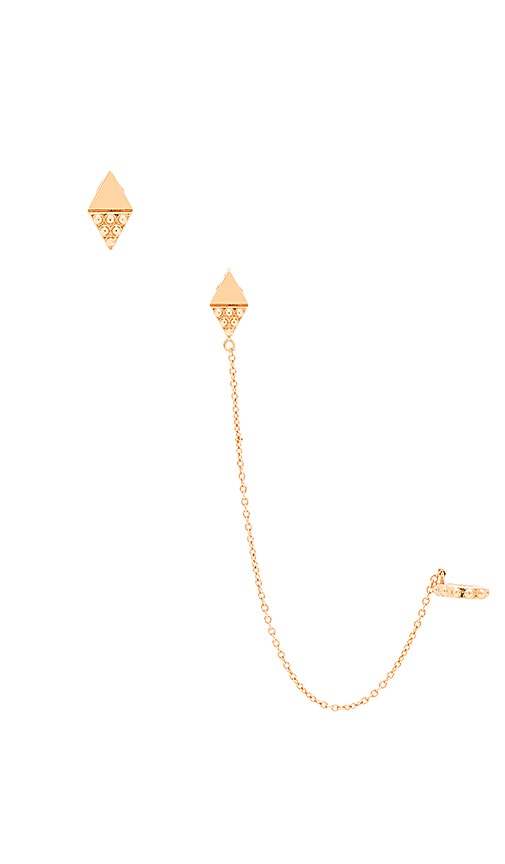Bali Diamond Ear Cuff Set