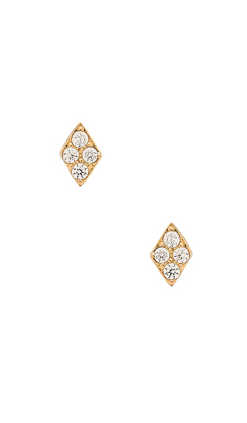 Petra Shimmer Diamond Stud Earring