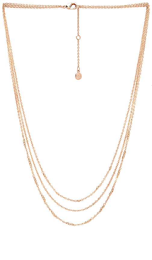 Gorjana Rose Gold Necklace Sale Online 