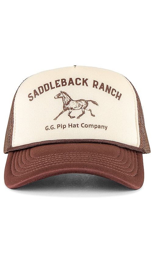 GIGI PIP SADDLEBACK RANCH TRUCKER HAT