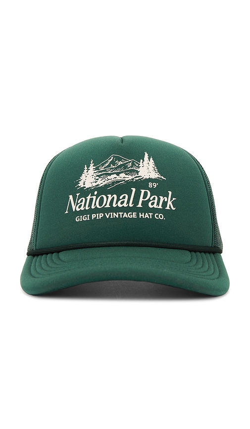 Shop Gigi Pip National Park Trucker In Green