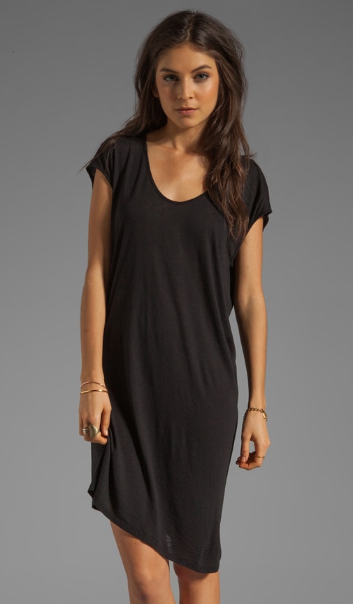 Modal Slub Shirt Dress