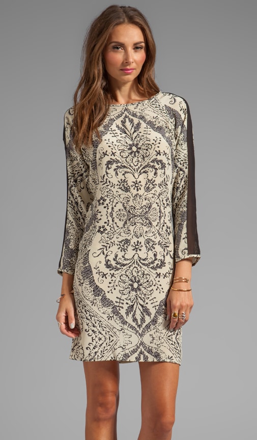 Handkerchief Print Dress