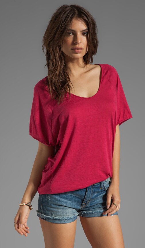Modal Slub Hi-Low Top