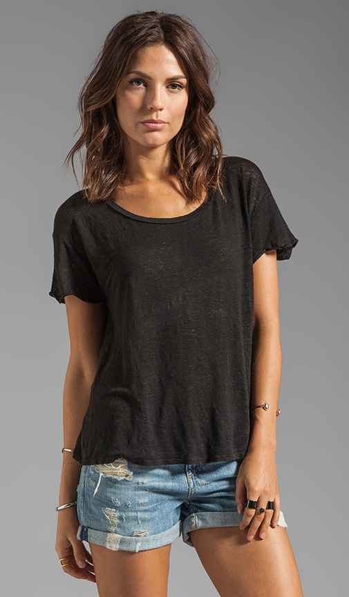 Linen Knit Tee