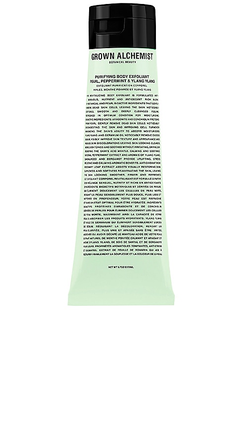 Grown Alchemist Purifying Body Exfoliant in Pearl & Peppermint & Ylang Ylang