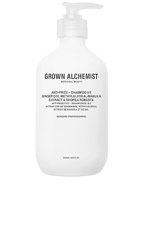 Grown Alchemist Anti Frizz Shampoo 0 5 In Ginger Co2 Methylglyoxal Manuka Extract Shorea Robusta Revolve