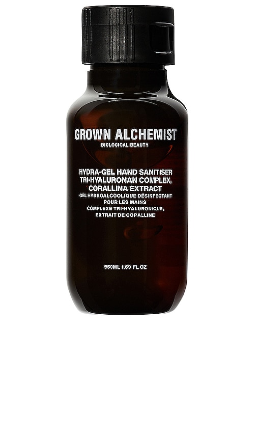 Click to view more detailed imagery on our partner's website Grown Alchemist Hydra-gel Hand Sanitiser In N,a