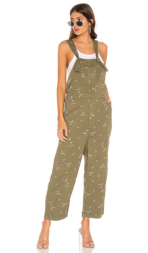 The Easy Overall with Sprig Print