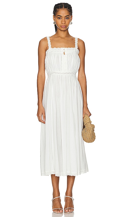 The Great The Cachet Dress in White