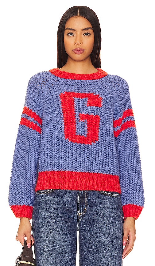 The Great The Collegiate Pullover in University Blue