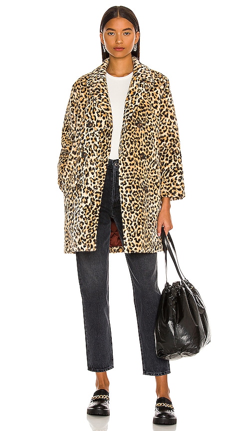 Vintage leopard clearance coat