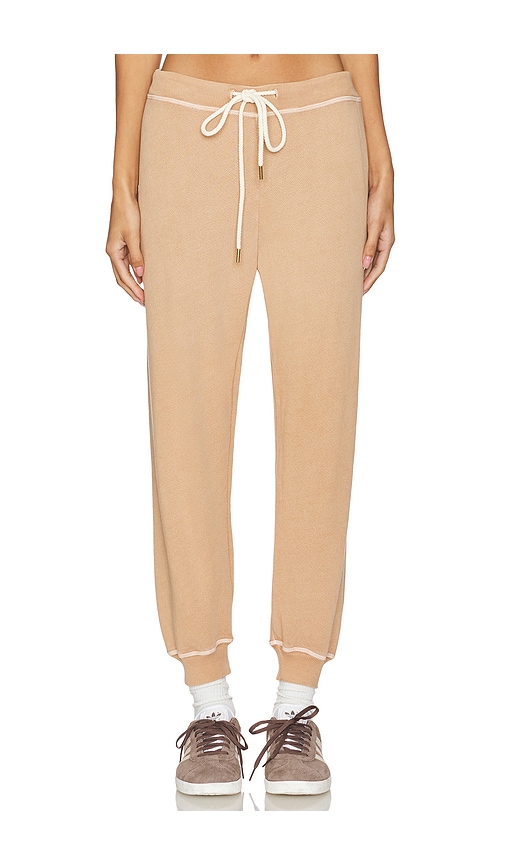The Great The Cropped Sweatpant in Biscotti