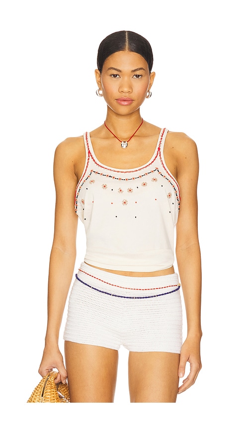 Beaded Slim Tank