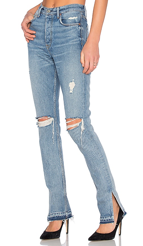 grlfrnd denim natalia high rise