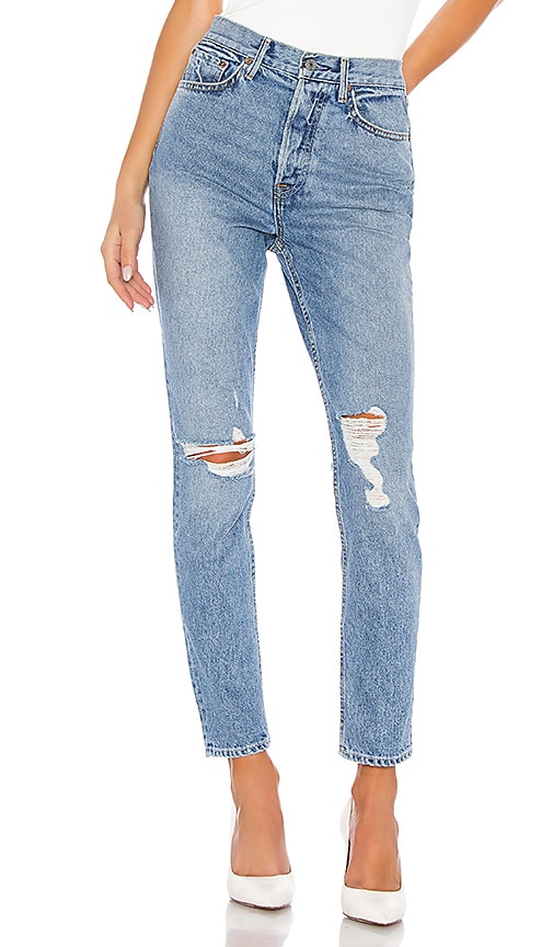 super high rise denim