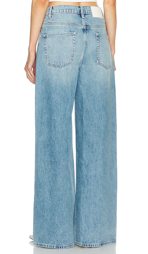  Grlfrnd Jean Baggy Avec Cordon De Serrage Et Jambes Larges Lucia En Denim-light. Taille 31. Also En . 