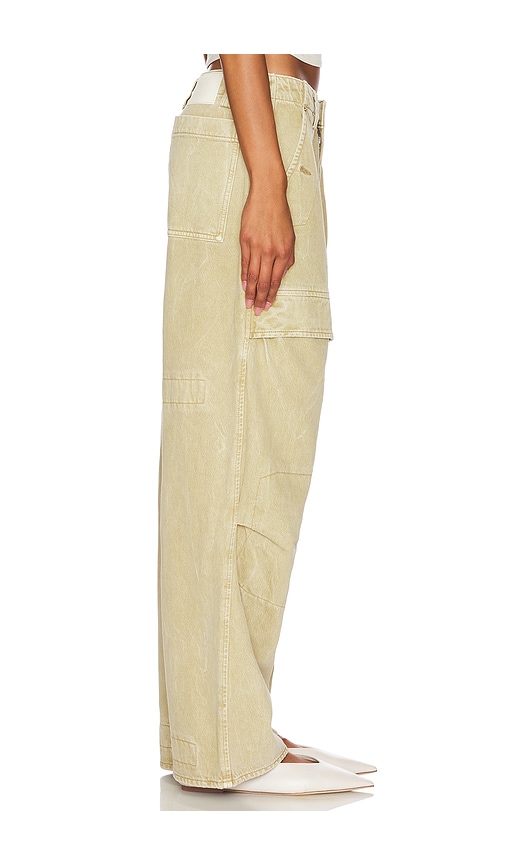  Grlfrnd Steph Low Rise Cargo Jeans En Color Beige Talla 23  (también En 24, 25, 26, 27, 28, 29, 30). 