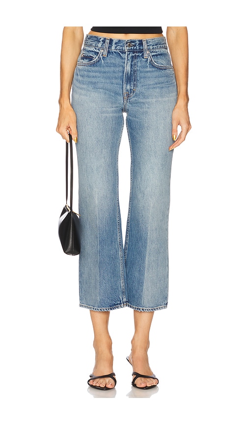 Danie Crop in Blue. - size 23 (also in 24, 25, 26, 27, 28, 29, 30, 31, 32) - GRLFRND - Modalova