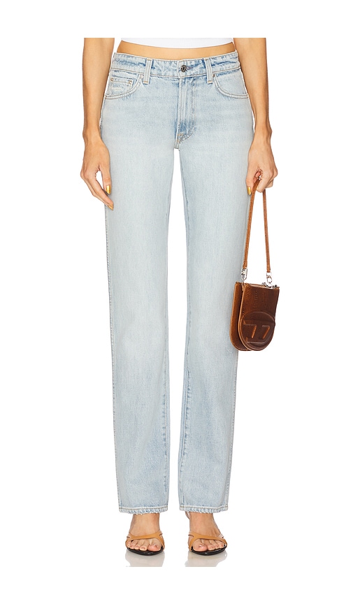 Sara Low Rise Slim in Blue. - size 32 (also in 23, 24, 25, 26, 27, 28, 29, 30, 31)