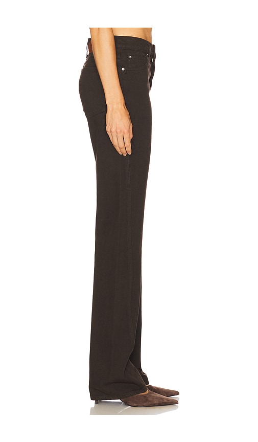  Grlfrnd Graham Low Rise Straight Twisted Seam En Color Marrón Talla 28  (también En 29, 30, 31, 32). 