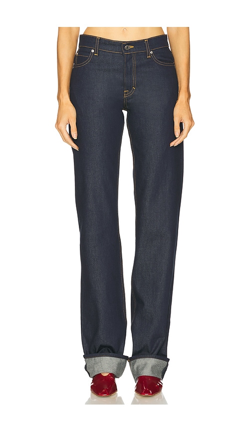 Graham Low Rise Straight Cuffed en . Taille 23. Also en 24, 25, 26, 27, 28, 29, 30, 31, 32 - GRLFRND - Modalova