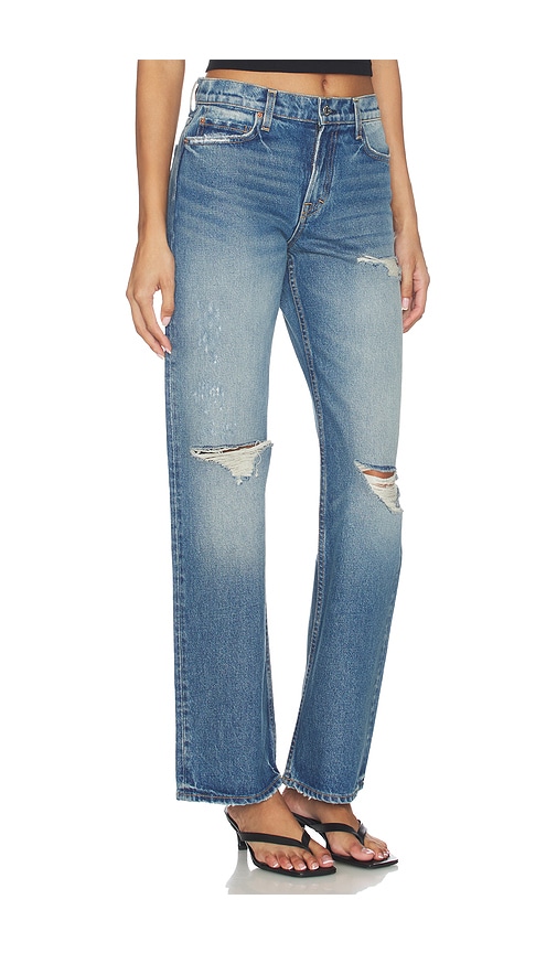  Grlfrnd Graham Low Rise Straight En Color Azul Talla 23  (también En 24, 25, 26, 27, 28, 29, 30, 31, 32). 