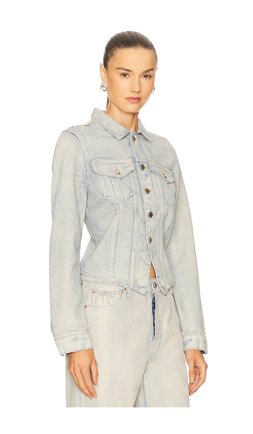 Grlfrnd Louise Jacket In Blue