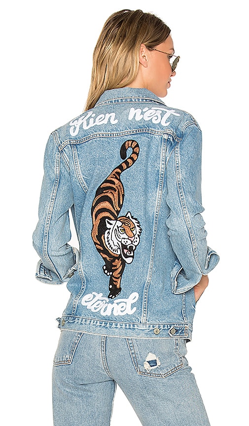 Grlfrnd daria denim jacket best sale