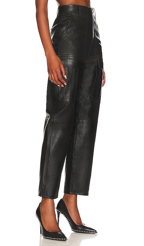 Shop Grlfrnd Gianna Cargo Pant In Black