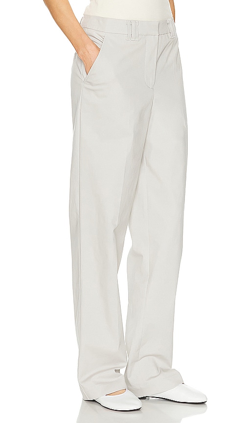 Shop Grlfrnd Slouchy Chino Pant In 石灰色
