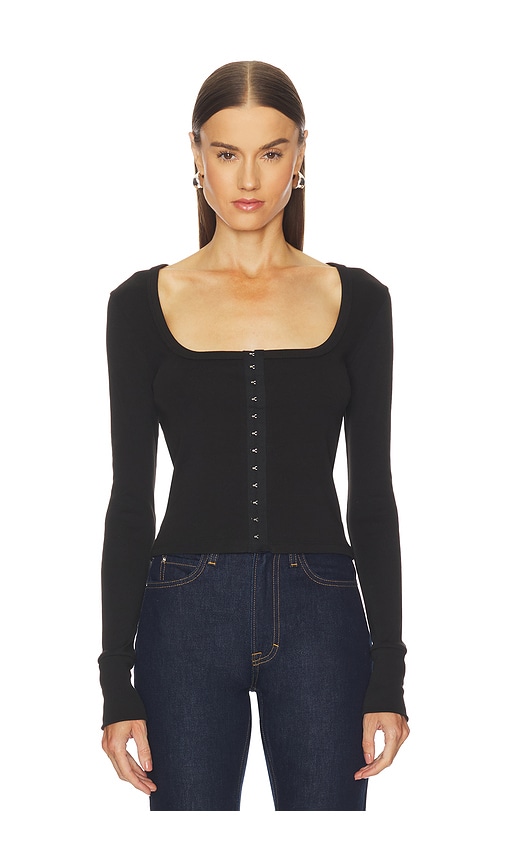 GRLFRND Hook & Eye Long Sleeve Tee