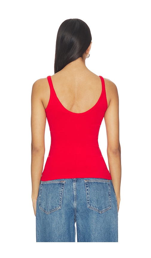  Grlfrnd Top U-neck Tank In Red. Größe Xs. Also In S, M, L. 