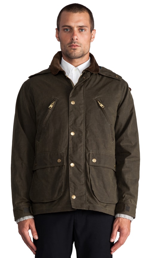 gant wax coat