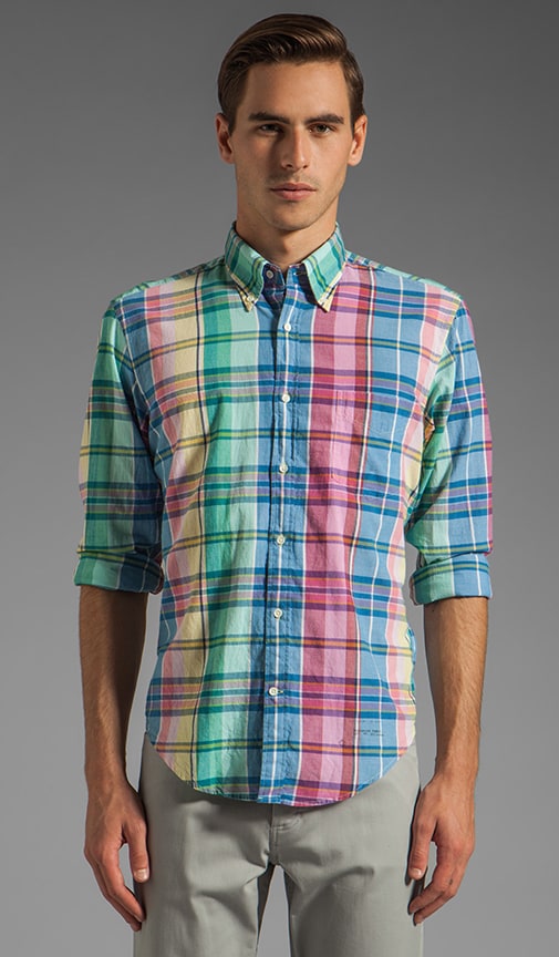 India Madras E-Z OBD Shirt