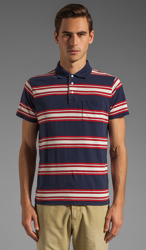Awning Stripe Polo