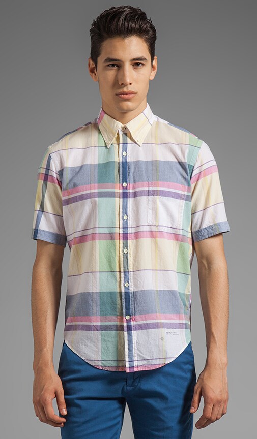 Handloom Madras Short Sleeve EZ OBD