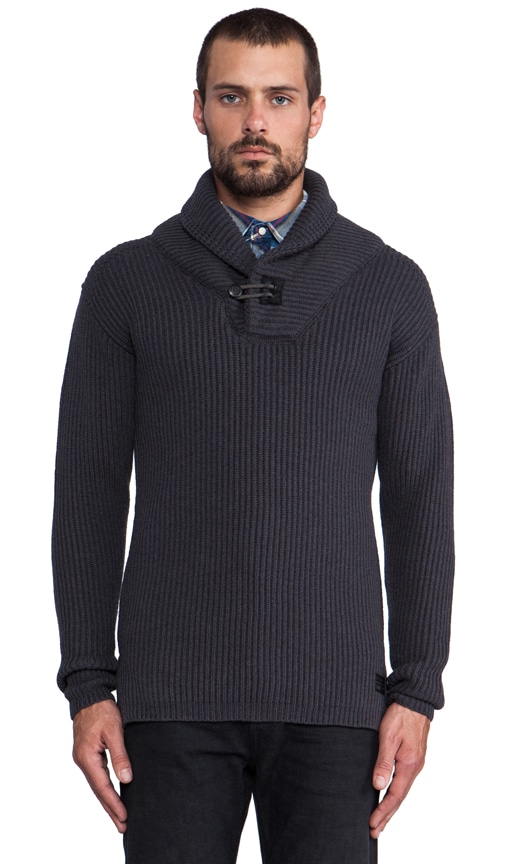 Diversity Shawl Collar Sweater