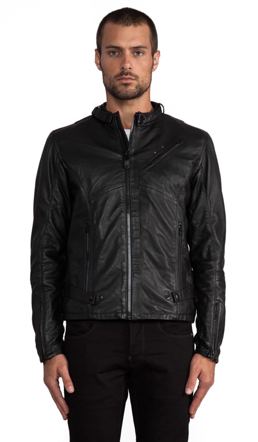 g star mens leather jacket