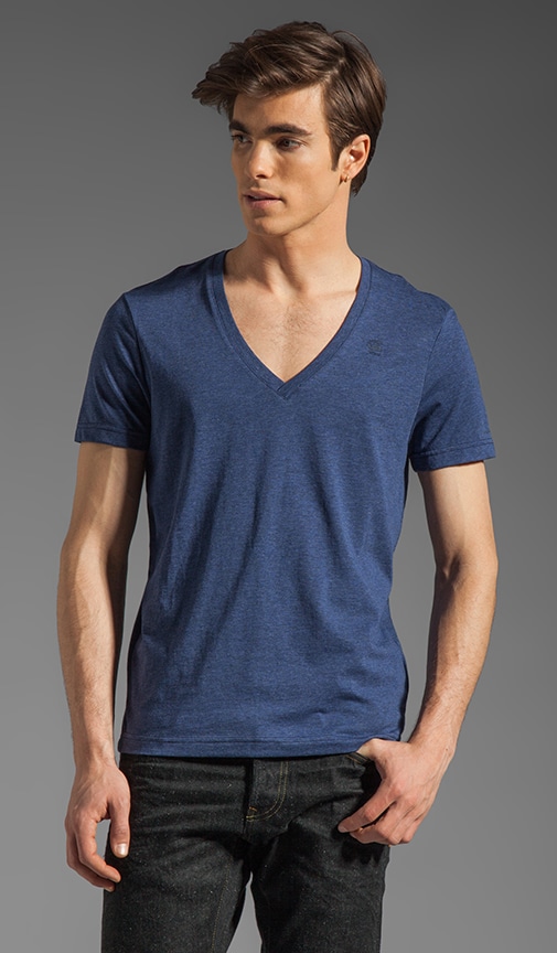 Heather V Neck 2 Pack