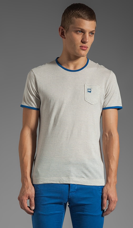 Brad Stripe Tee