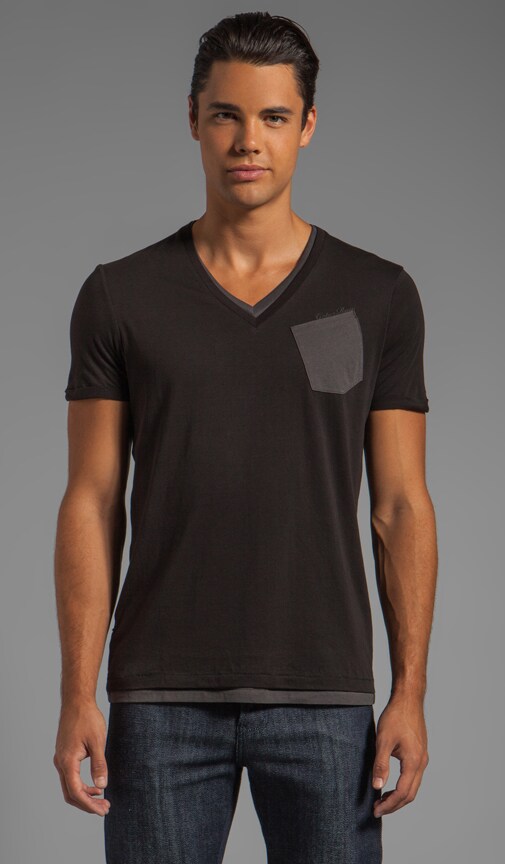 Spike Double V Tee